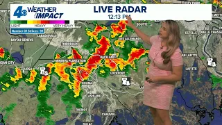Weather Impact Alert: Heavy rain and storms over the next several days