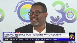 Strong Rebuke For Persons Who Glorify Criminals | TVJ News