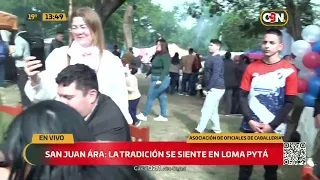 San Juan Ára se vive con toda la tradición en Loma Pytã