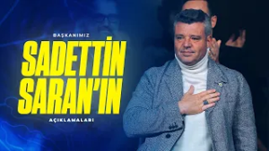 Başkanımız Sadettin Saran'ın maç sonu açıklamaları | Fenerbahçe 3-1 Gençlerbirliği