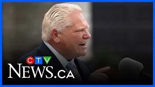 Premier Ford says its time to turn down the temperature after war of words with U.S. President Trump
