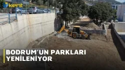 BODRUM'S PARKS ARE BEING RENOVATED