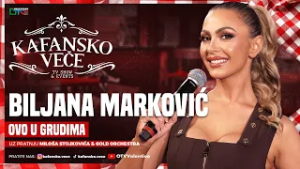 BILJANA MARKOVIC - OVO U GRUDIMA | UZIVO | ORK. MILOS STOJKOVIC I GOLD | 2026 | KAFANSKO VECE