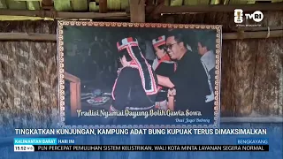 JULY 8 BOOSTING TOURISM, BUNG KUPUAK TRADITIONAL VILLAGE CONTINUES TO BE MAXIMIZED