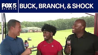 Falcons' WR Zachariah Branch breaks down season expectations | FOX 5 News