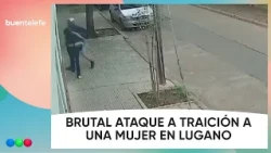 Man KNOCKS OUT woman with ONE PUNCH and tries to escape #BuenTelefe