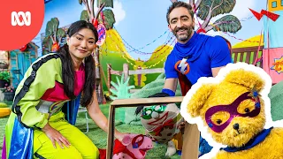 Superhero Obstacle Course! 🦸 | Play School: Party Animals | ABC Kids