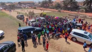 От Гбоко до Макурди — Поезд крестового похода движется ?