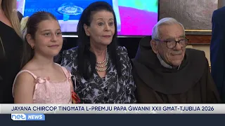 Jayana Chircop tingħata l-premju Papa Ġwanni XXII għat-tjubija 2026