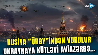 Moskva üzərində XÜSUSİ ƏMƏLİYYAT - 390 drondan 81-i vuruldu: Rus ordusu isə 4 vilayətə zərbə endirdi
