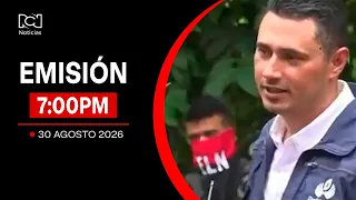 Noticias RCN 7:00 PM Broadcast / Sunday, August 30, 2026