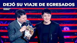Valentín Benavidez skipped his Bariloche trip to sing on "Es mi sueño" and moved everyone to tears