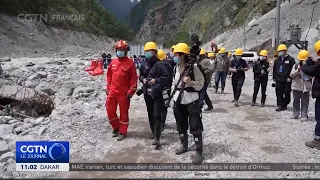 Mudslide: rescue operations continue in Gyirong, Xizang