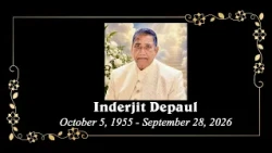 Death Announcement - Inderjit Depaul