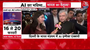 India AI Summit 2026: समिट के दूसरे दिन केंद्रीय मंत्री Ashwini Vaishnaw ने भारत मंडपम का दौरा किया