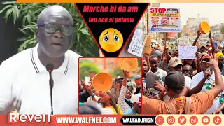 Marche contre la cherté de la vie :"marche bi da am lou nek si guinaw" Aliou Sow révéle les dessous