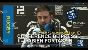 Conférence de presse Fabien Fortassin - VRDR - Carcassonne - 2025/2026