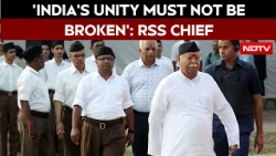 Mohan Bhagwat Dussehra Speech | 'India's Unity Must Not Be Broken': Mohan Bhagwat's Big Message