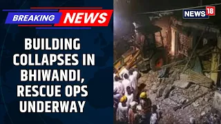 Four-Storey Building Partially Collapses In Maharashtra's Bhiwandi; Several Feared Trapped | Video