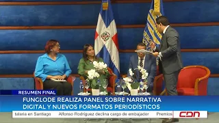 Funglode realiza panel sobre narrativa digital y nuevos formatos periodísticos