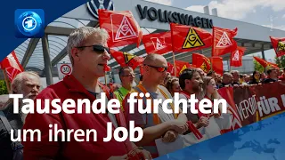VW-Vorstand unter Druck: Gewerkschaften fordern konkrete Pläne