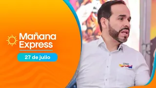 Mañana Express lunes 27 de julio de 2026