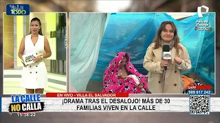Living on the streets: The tragedy of over 30 evicted families in Villa El Salvador