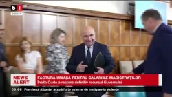 FACTURĂ URIAȘĂ pentru salariile MAGISTRAȚILOR