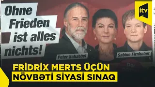 Almaniyada regional seçkilər: Fridrix Merts üçün növbəti siyasi sınaq