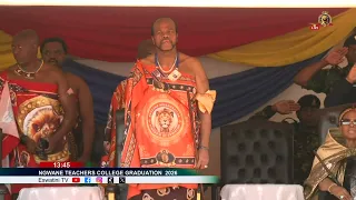 His Majesty King Mswati III graced the Ngwane Teachers College 2026 graduation