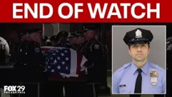 Funeral service for slain Philadelphia police officer Shane Seiber held Tuesday
