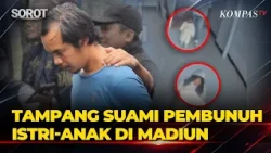 Ini Tampang Suami Pembunuh Istri dan Anak di Madiun