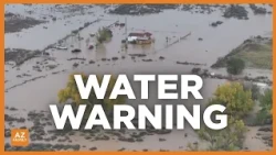 How has recent rain impacted Arizona's water crisis?