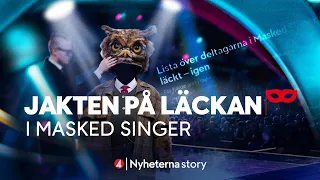 Nyheterna Story: Så läckte namnen i Masked singer