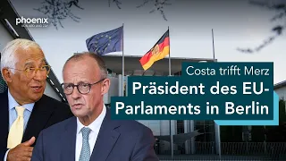 Merz trifft Costa: Bundeskanzler empfängt den Präsidenten des Europäischen Rats | 09.09.26