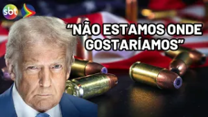 Trump admite 'baixo armamento de ponta' e critica Biden