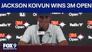 Jackson Koivun wins 3M Open in third PGA Tour start