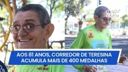 "Lord of the Tracks": Meet the story of the 81-year-old runner from Piauí | Meio Norte