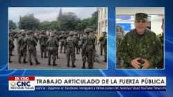 What actions are the Army and Police taking in the southwest of the country?