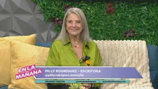 Pilly Rodríguez presents her book: "Amarylla: the art of loving you again" | On La Mañana