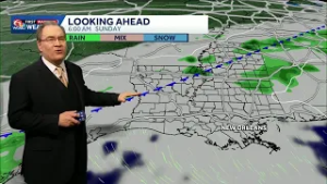 Muggy mornings, warm afternoons, showers return