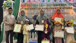 TK/TPA/TQA UNIT 001 IQRA MAHLIGAI AL-QUR'AN PERTAHANKAN JUARA UMUM FASI XIII BANJARMASIN UTARA