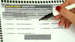 Postupak glasanja uz upotrebu specifičnih izbornih tehnologija