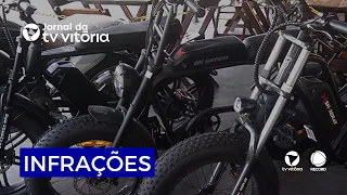 Number of moped traffic violations on the rise