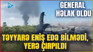 Paytaxta uçan təyyarə yaşayış sahəsinə ÇIRPILDI: General və 2 zabit həlak oldu - Konqoda AĞIR QƏZA