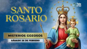 SANTO ROSARIO de Hoy ? Sábado 28 de Febrero 2026 ? Misterios Gozosos ? Teleamiga