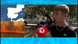 He risked his life in the fire to help, lost his car, and is being charged €200 for his dogs