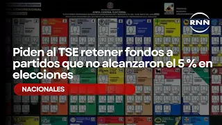 TSE asked to withhold funds from parties that did not reach 5% in elections