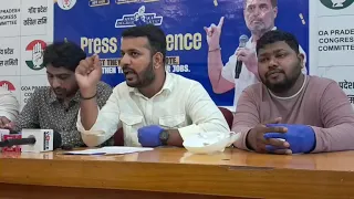 GOAN REPORTER: IYC secretary SWAPNI PATIL Press conference on Chori.  ARCHIT NAIK