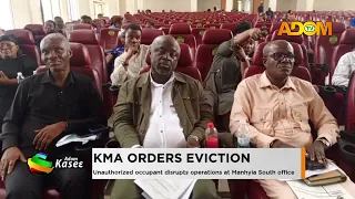 KMA Orders Eviction: Unauthorised occupant disrupts operations at Manhyia South office -Evening News